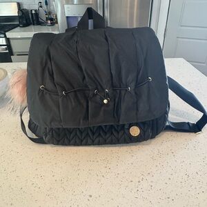 Haap Brand Black Quilted Baby Bag